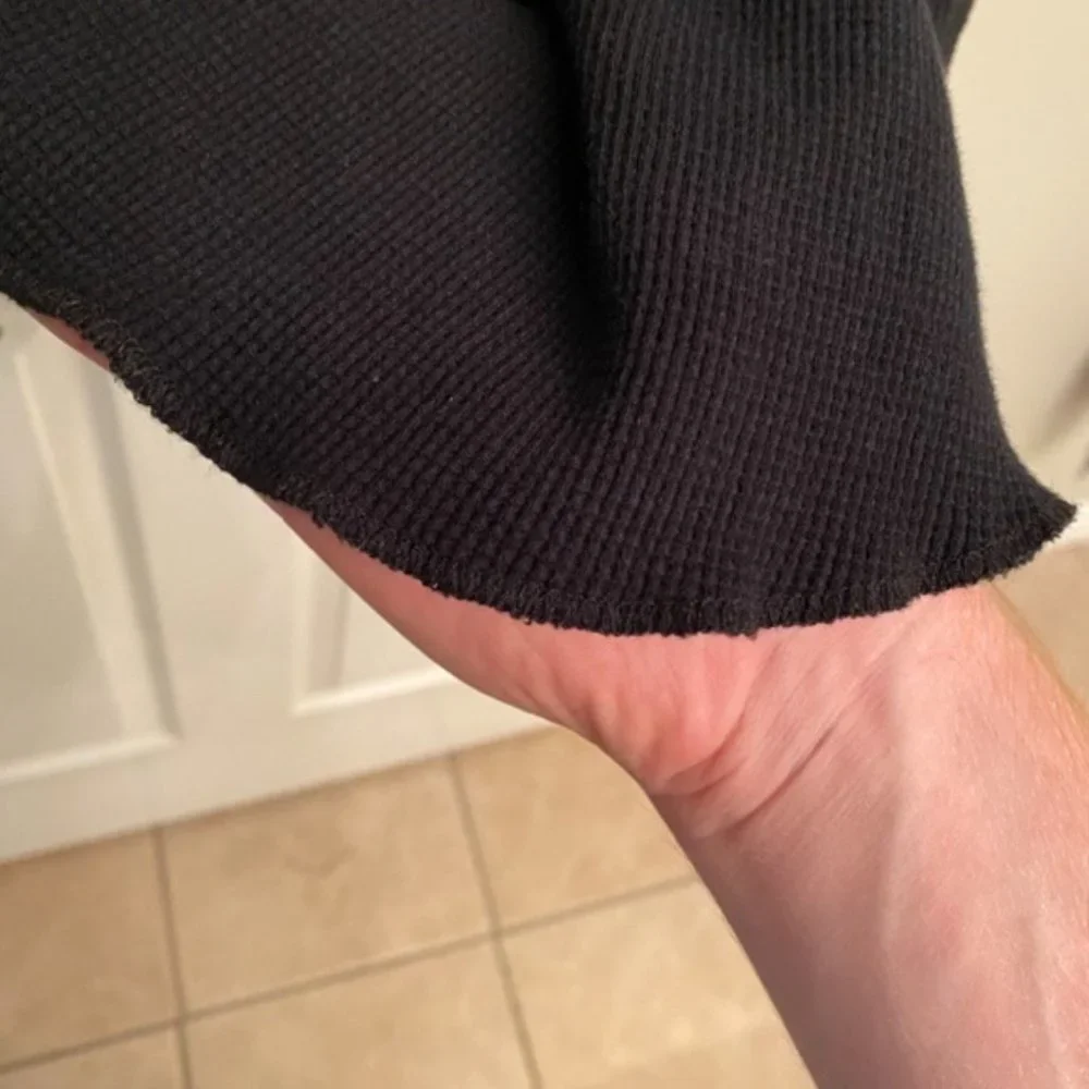 SOLD Wings + Horns XL Black Longsleeve Shirt - Picture 5 of 6